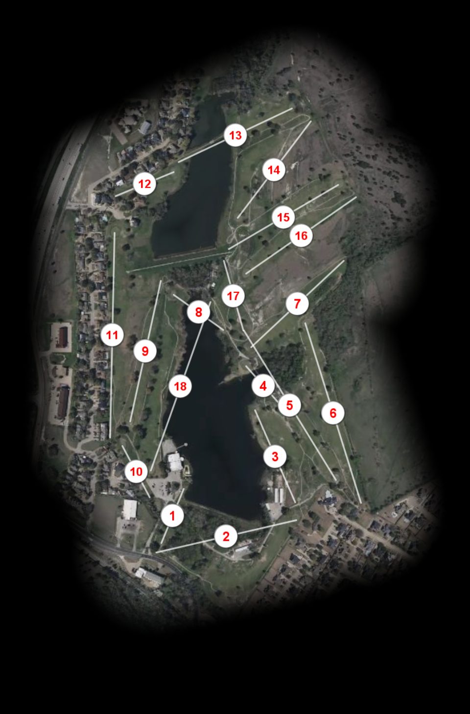 Waxahachie Country Club course overview