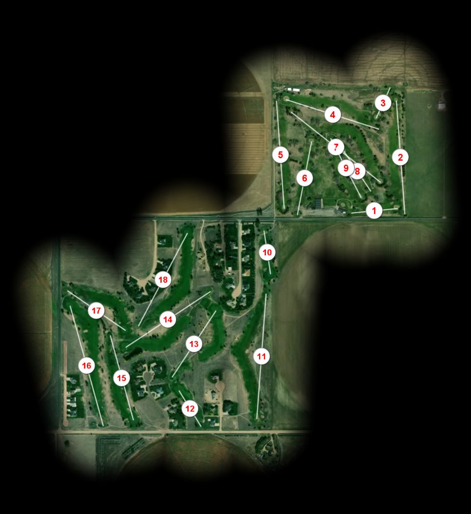 Crandall Creek Golf Club Ogallala course overview