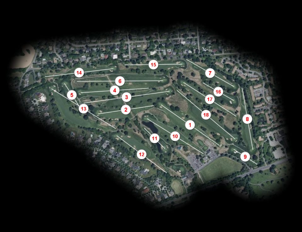 Allentown Municipal Golf Club course overview