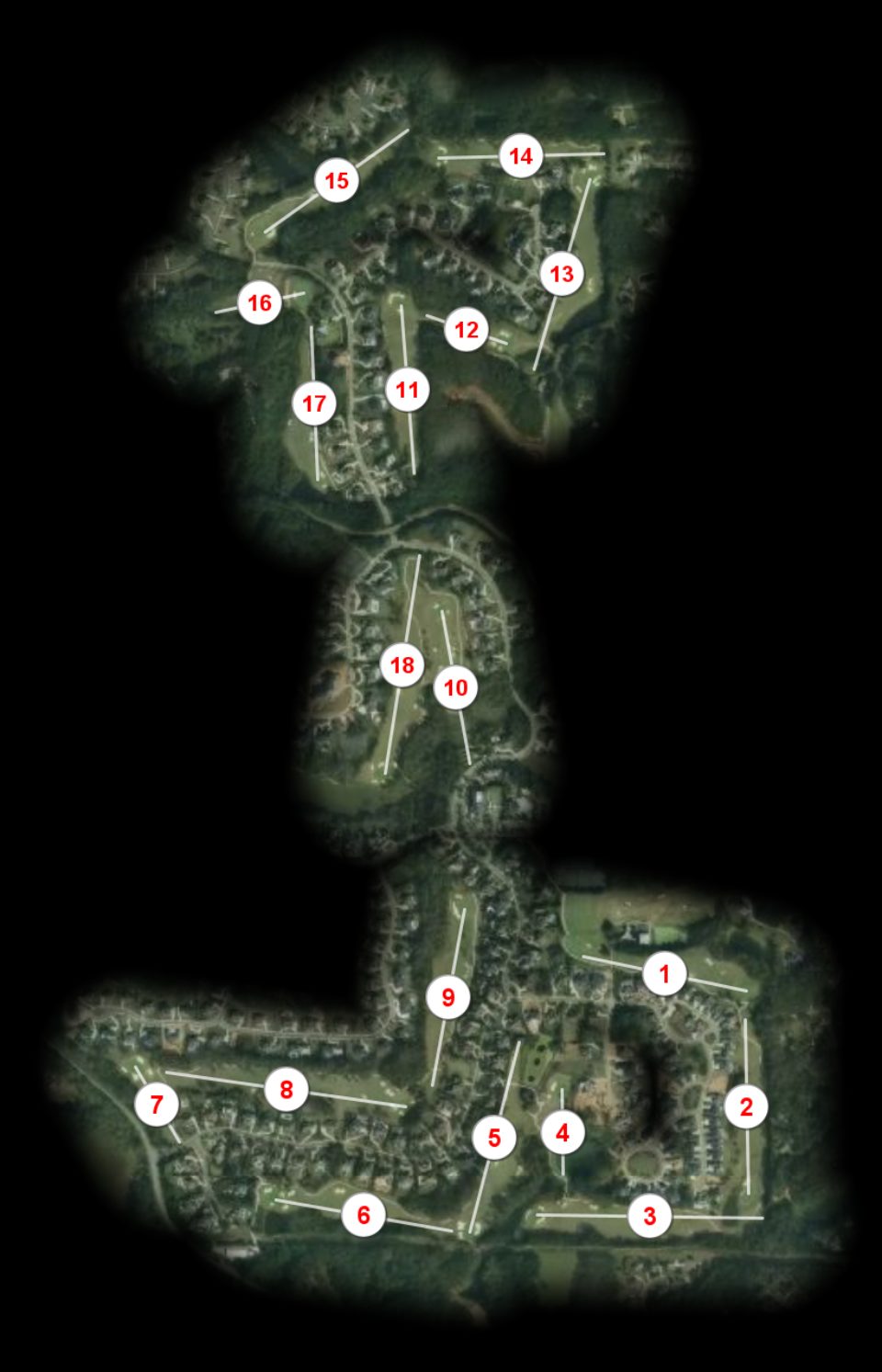 The Manor Golf & Country Club course overview