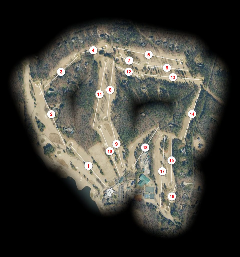 Hermitage Country Club Manakin course overview