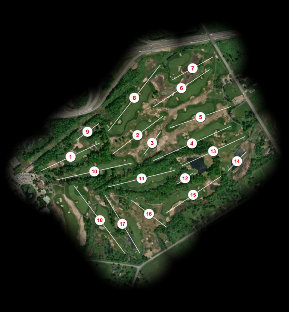 Shenendoah Golf Club at Turning Stone course overview