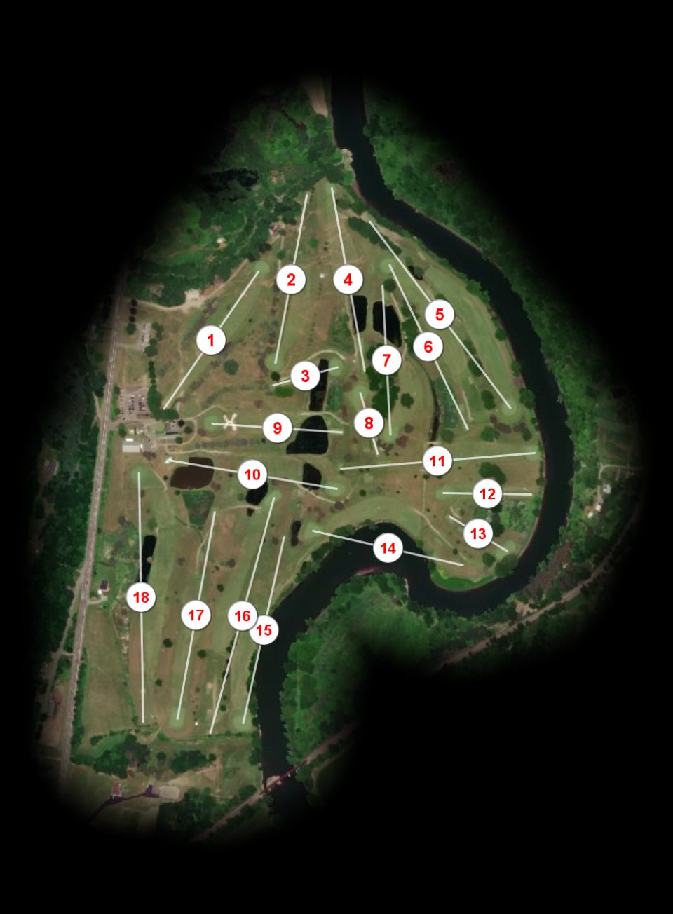 Genegantslet Golf Club course overview
