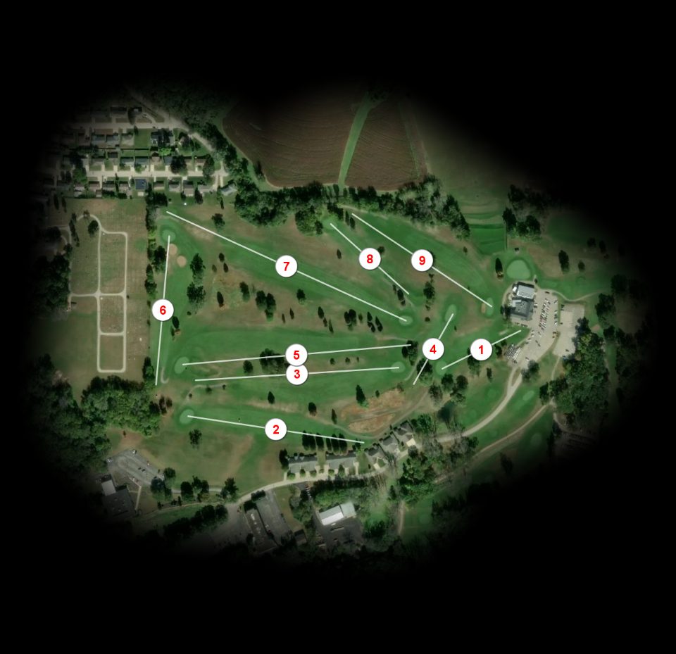 Lacoma Golf Club Red course overview