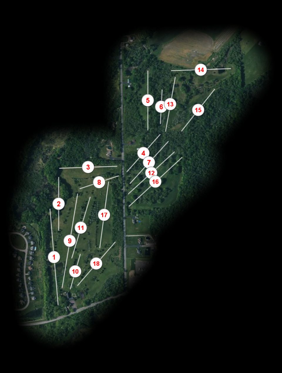 Perinton Golf & Country Club course overview