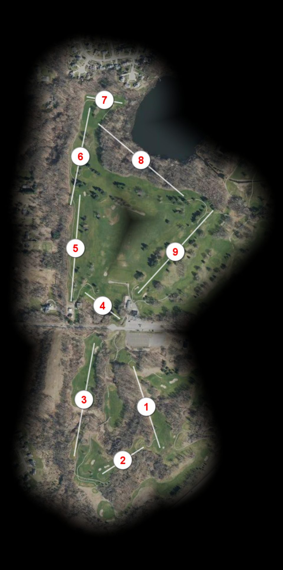 Gold nine at Scott Lake Golf