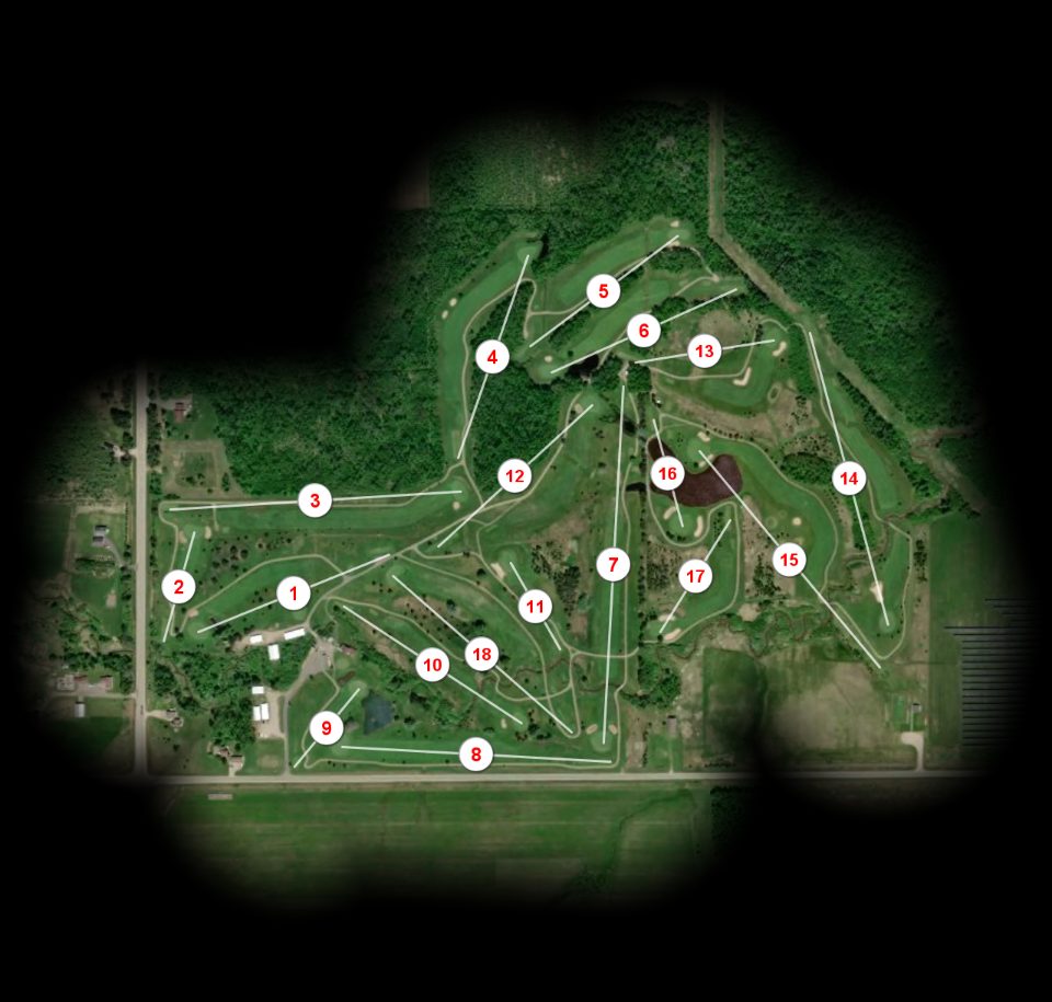 Munoscong Golf Club course overview