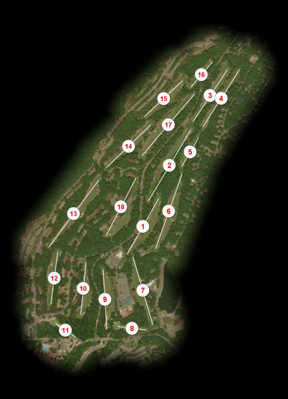 Massanutten Resort Mountain Greens course overview