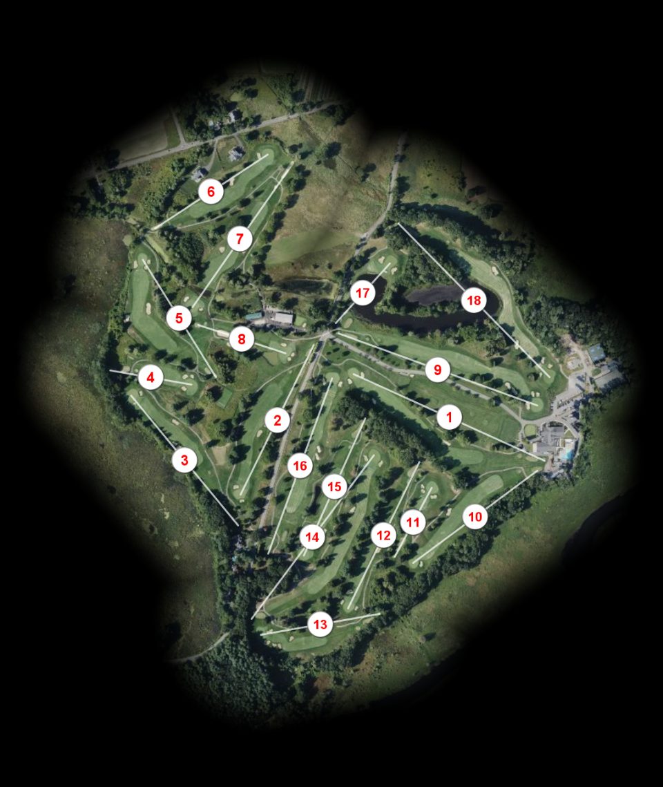 Nashawtuc Country Club course overview