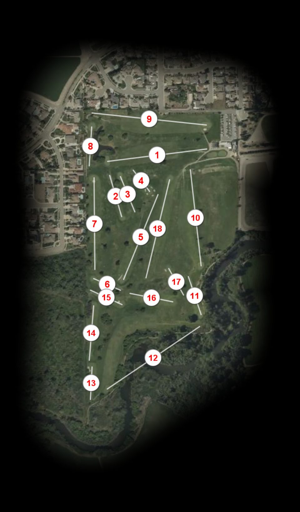 Jack Tone Golf course overview