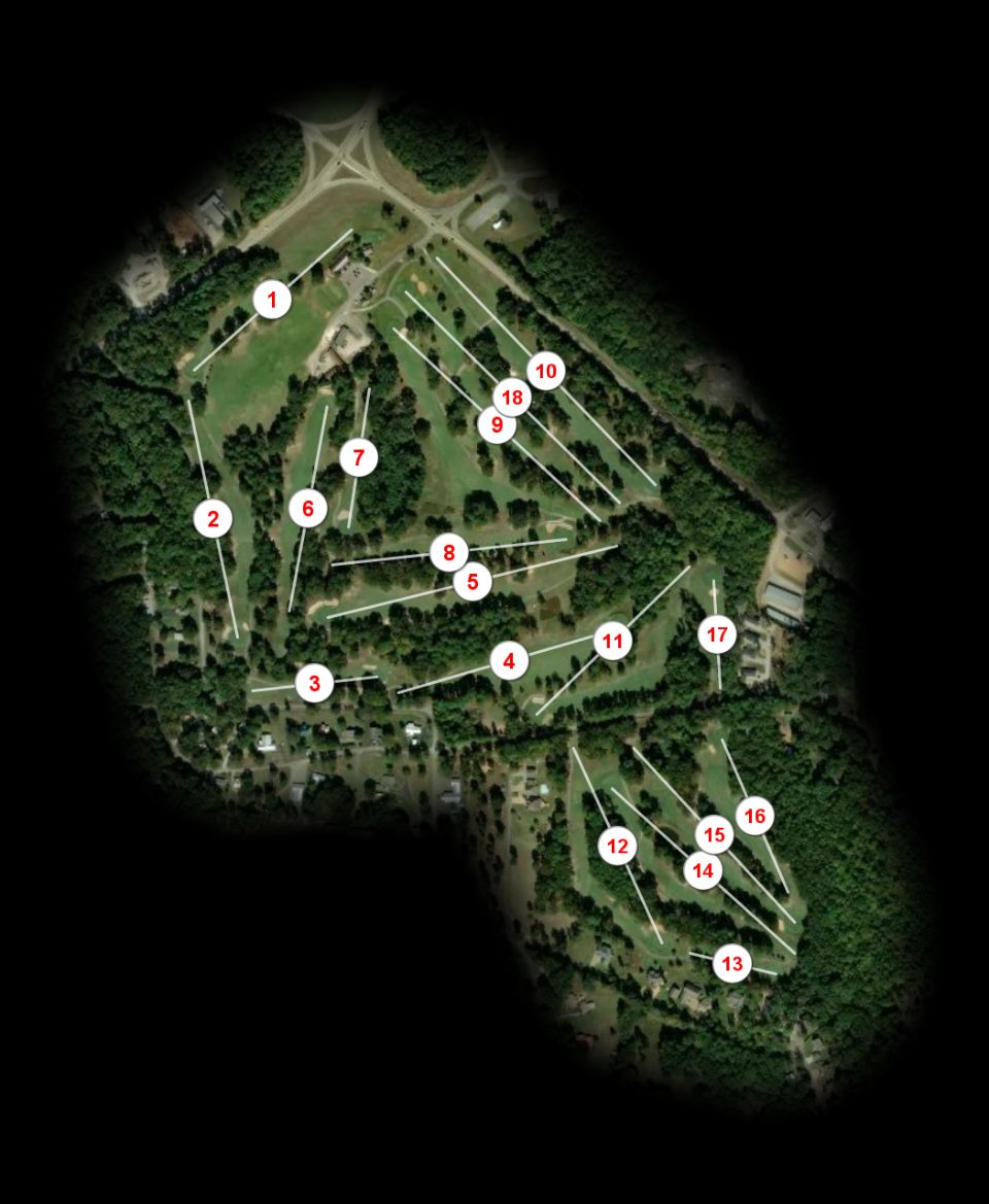 Pickwick Landing State Park Golf Club course overview