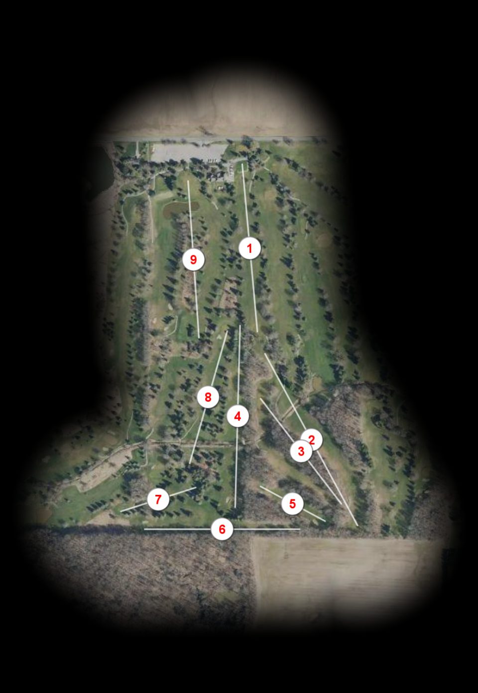 Front nine at Briarwood Golf Club