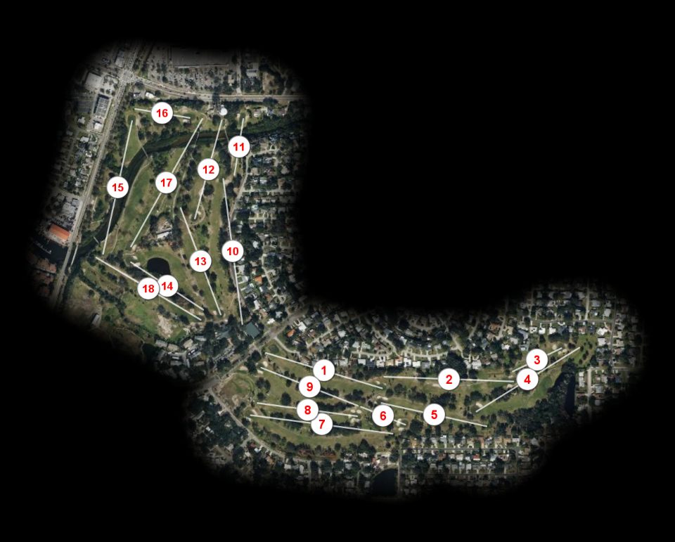 Dunedin Country Club course overview
