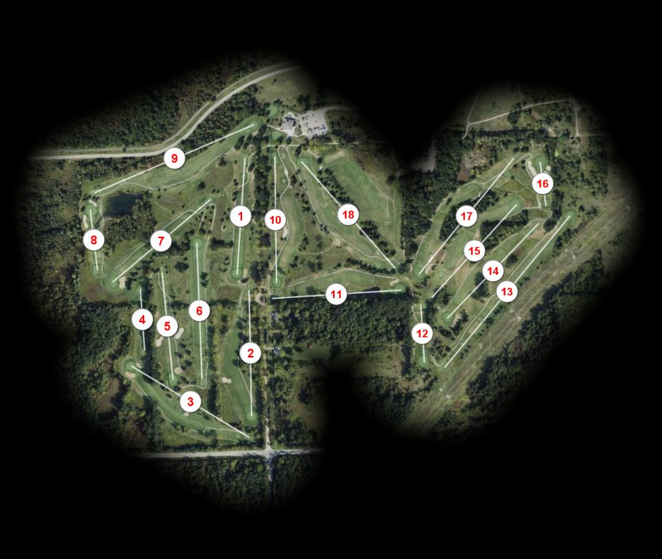 Indian Springs Metropark Golf Club course overview