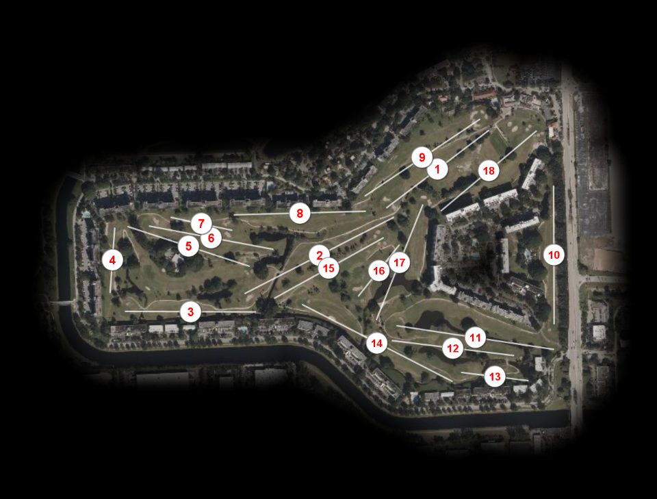 Palm Aire Country Club The Palms course overview