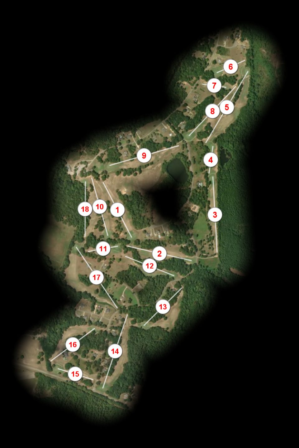 Valley Grande Golf Course Ocumulgee course overview