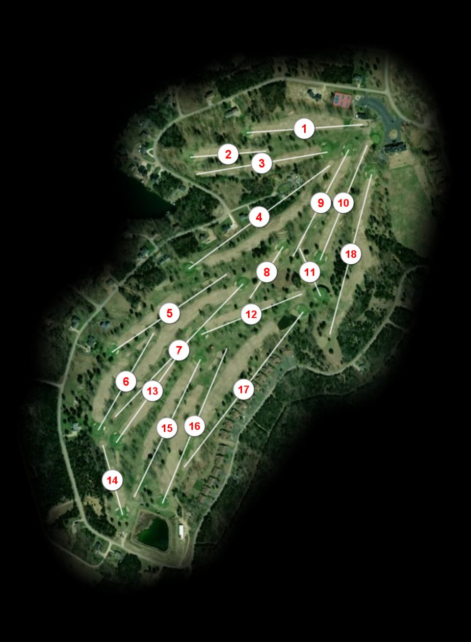 Terre Du Lac Golf Club Skyview course overview