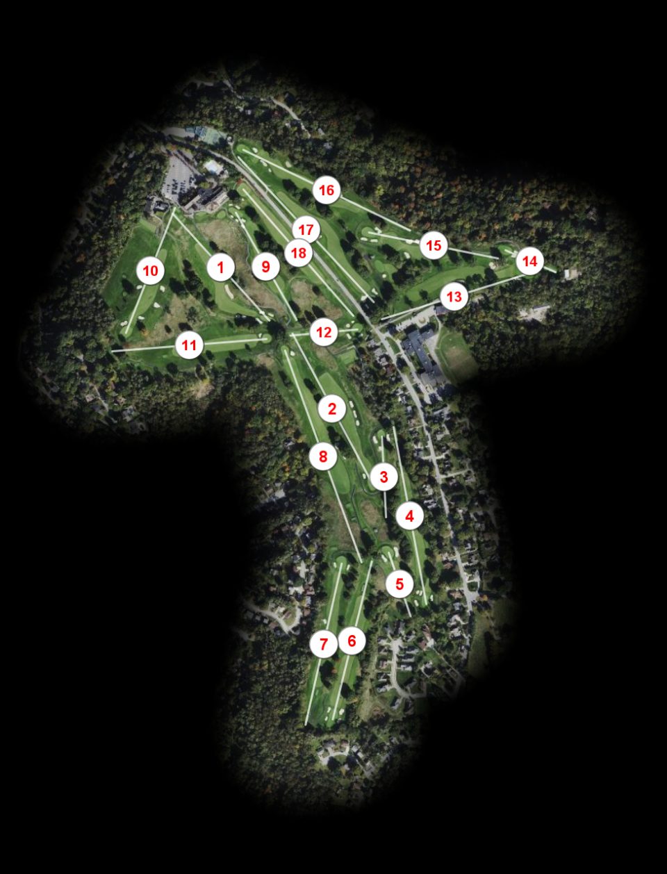 Edgewood Country Club course overview