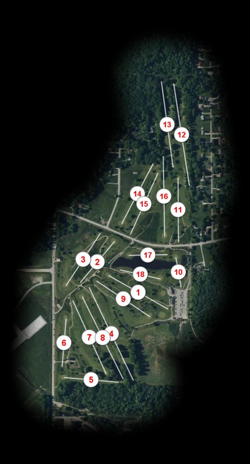 Airport Greens Golf Course course overview