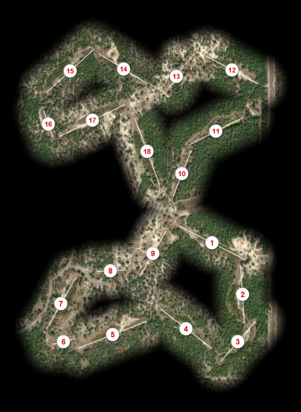 The Dunes Golf Club at Seville The Dunes at Seville course overview