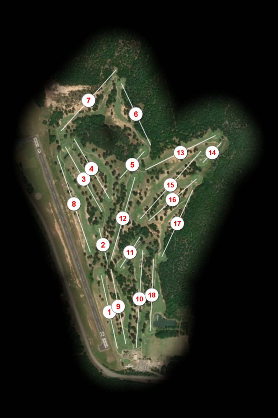 Arrowhead State Park Golf Course course overview