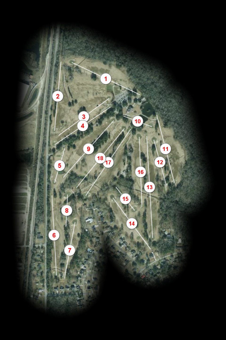 Berkeley Country Club course overview
