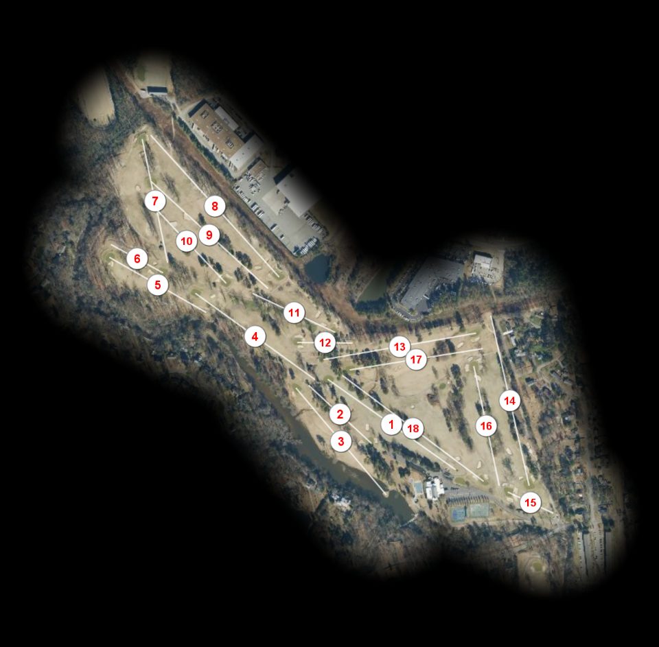 Jefferson Lakeside Country Club course overview