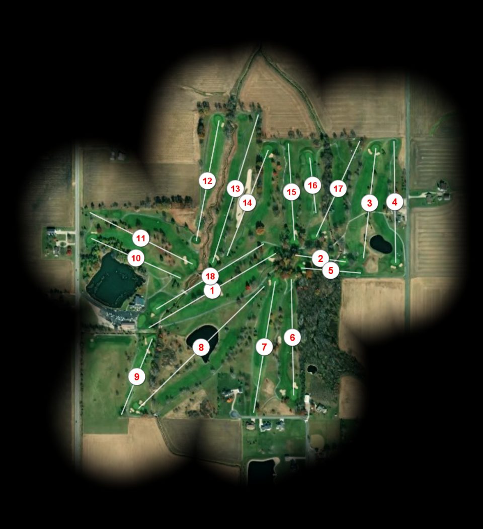Mercer County Elks Country Club course overview