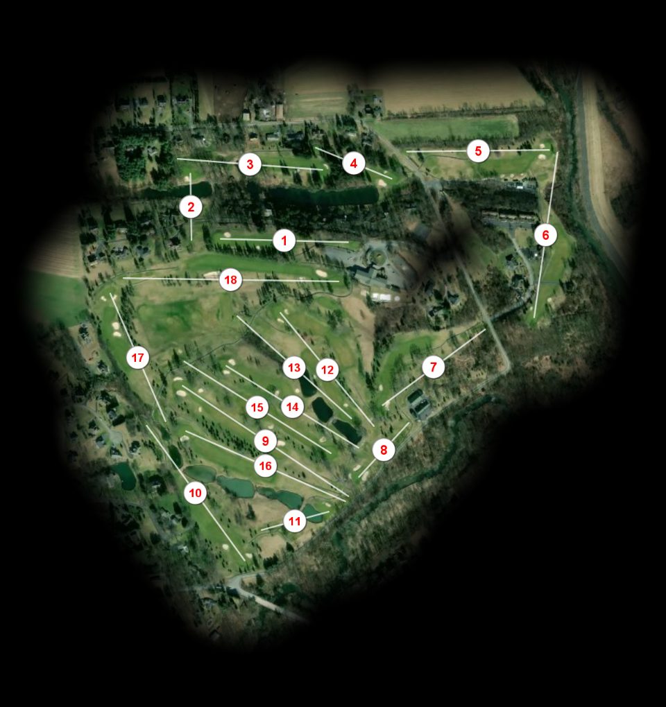 Heidelberg Country Club course overview