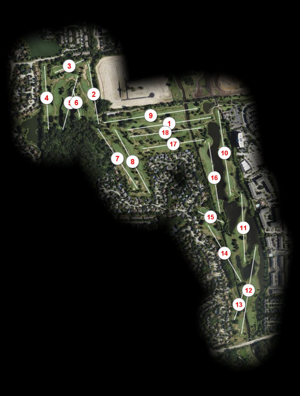 Seven Bridges Golf Club course overview