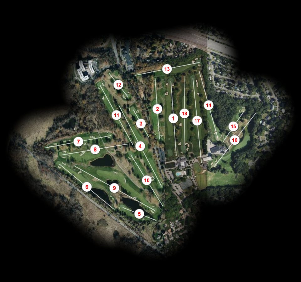 Belmont Country Club course overview