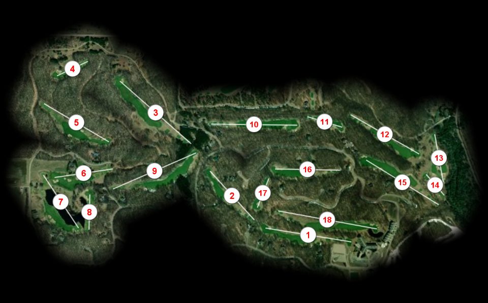 Shanty Creek Golf Club Cedar River course overview
