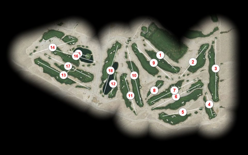 Las Vegas Paiute Golf Resort The Wolf course overview
