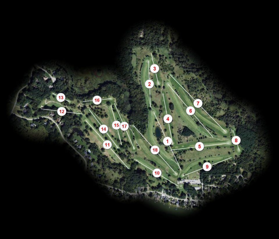 Rush Lake Hills Golf Club course overview
