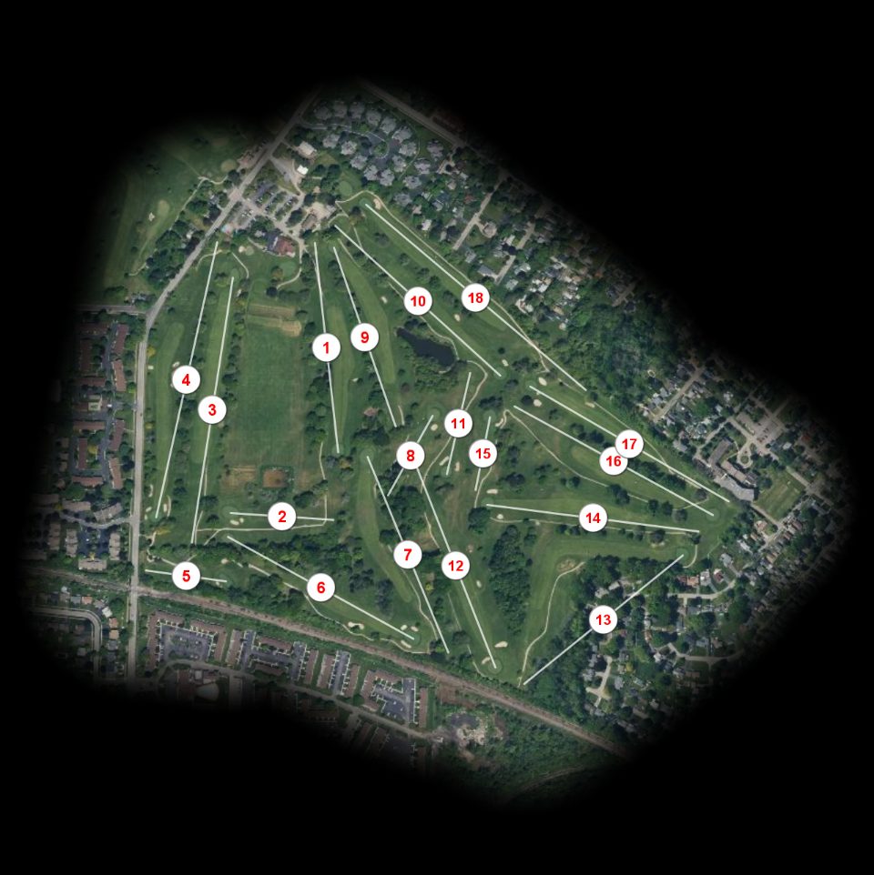 Lake Shore Country Club course overview