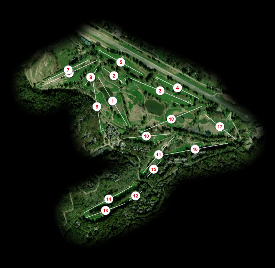 Elk River Club course overview