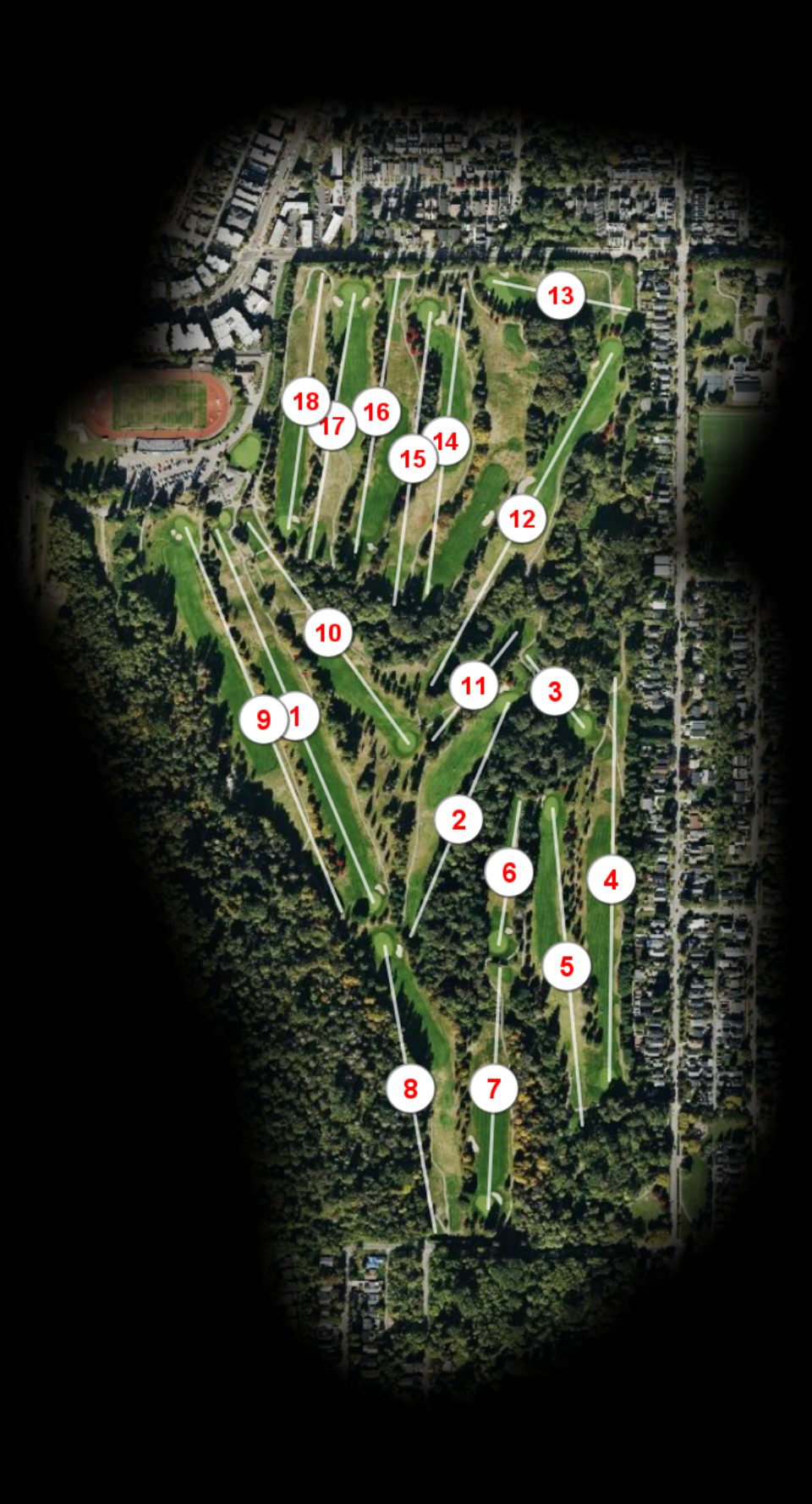 West Seattle Golf Course course overview