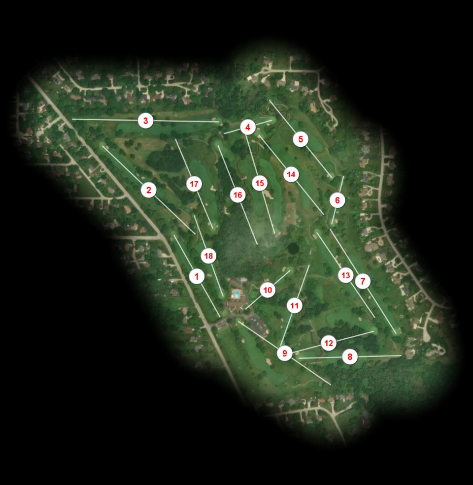 South Hills Golf & Country Club course overview