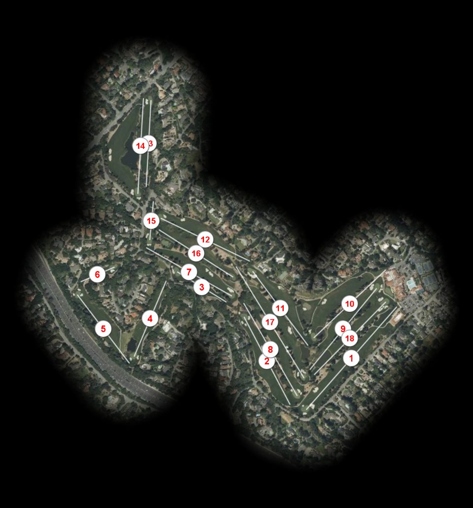 Los Altos Golf & Country Club course overview