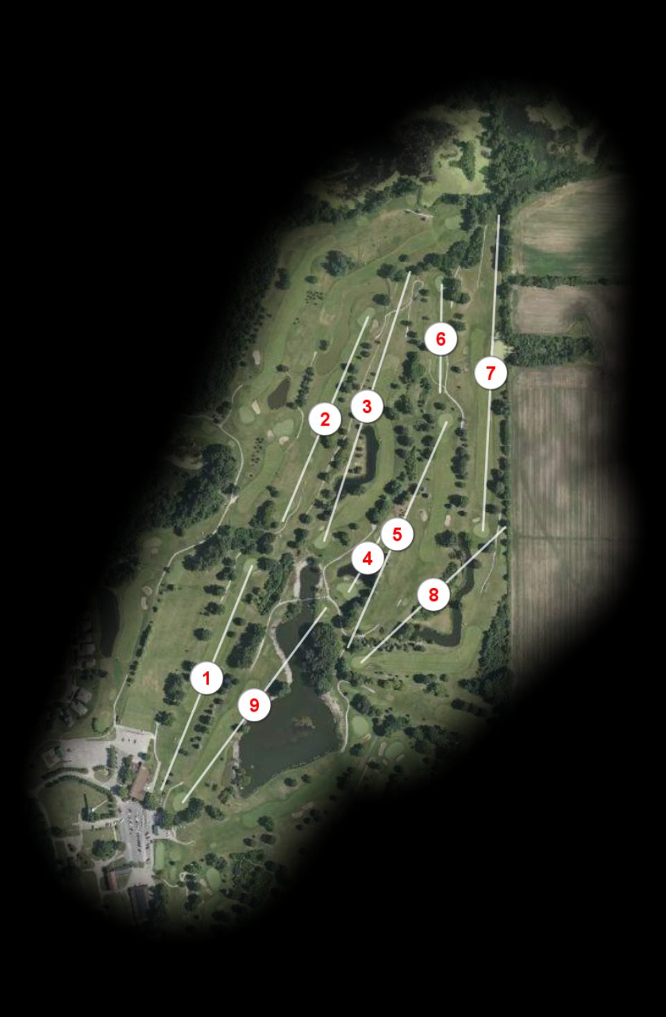 White nine at River Pointe Country Club