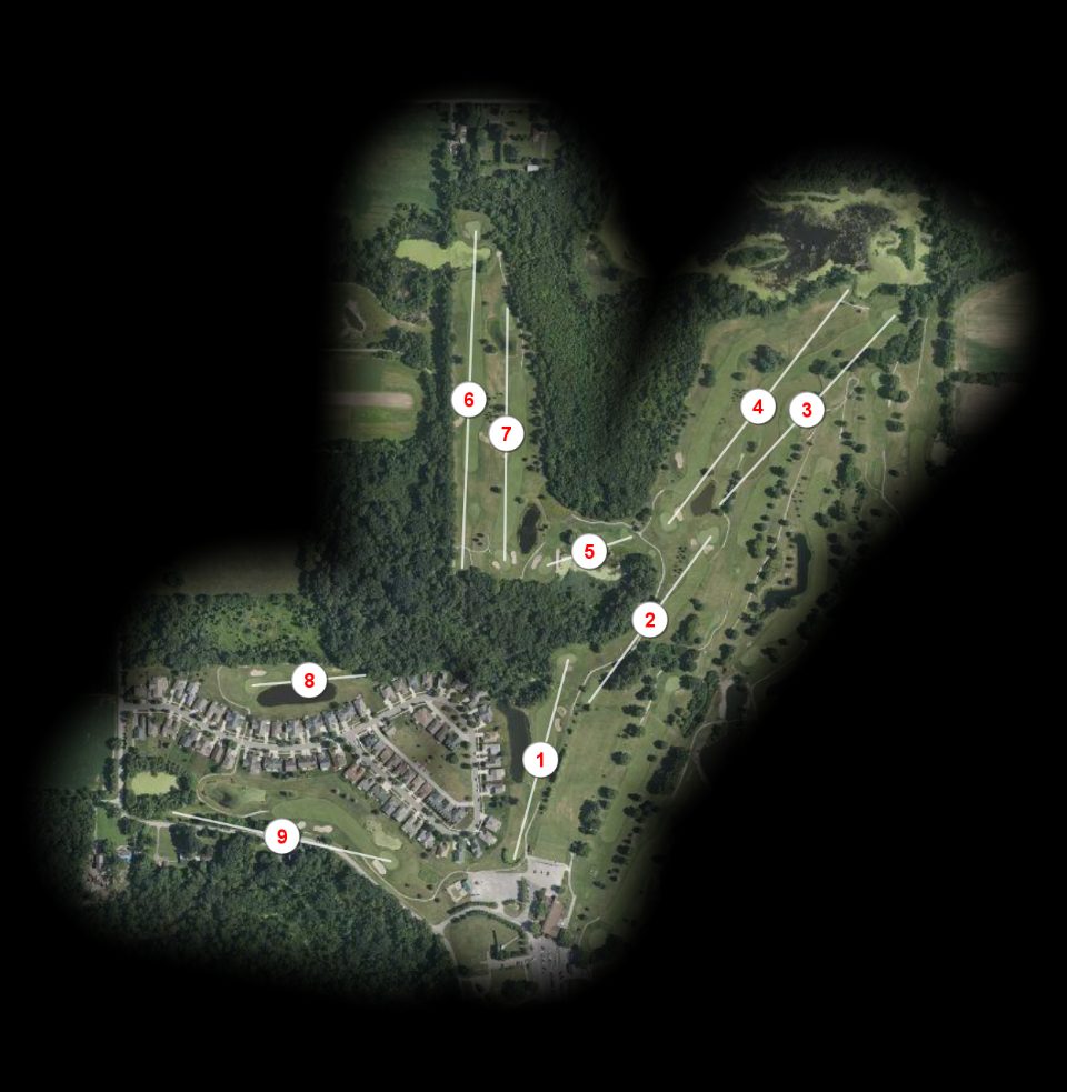 Blue nine at River Pointe Country Club