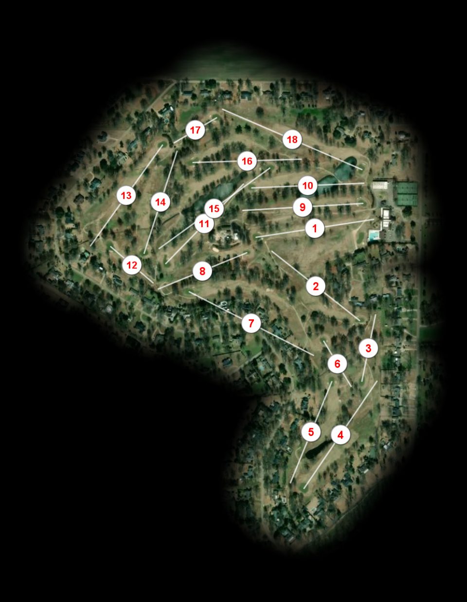 Clarksdale Country Club course overview