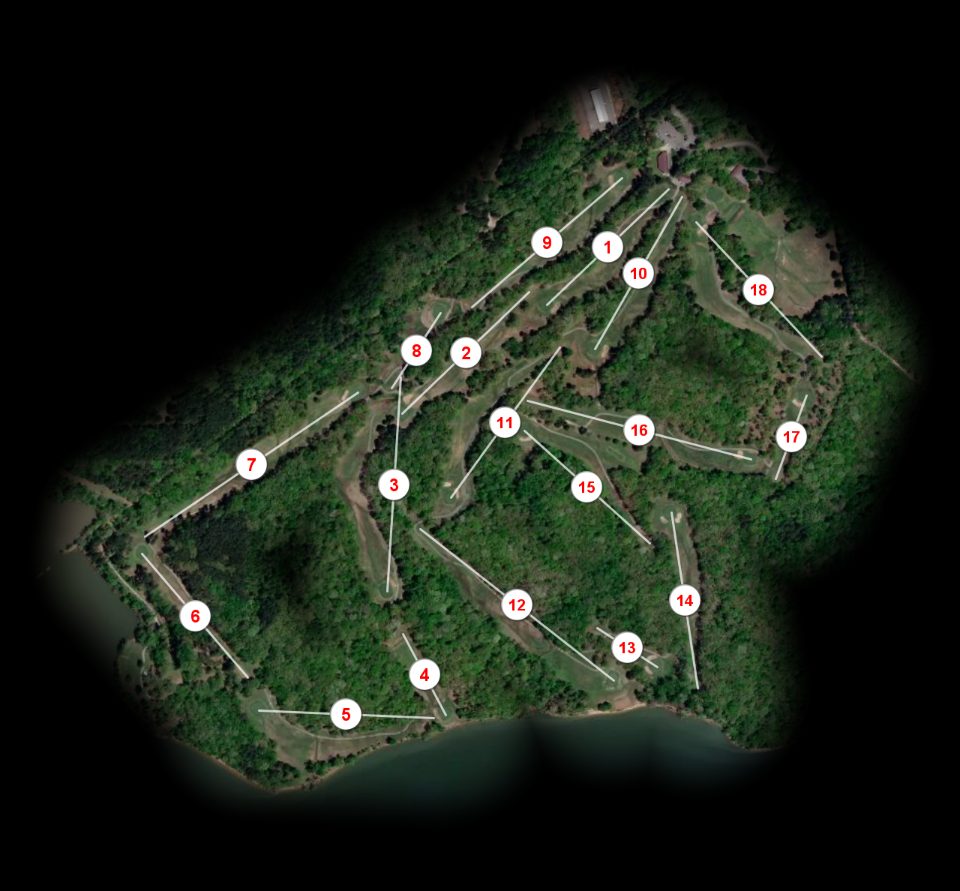 Paris Landing State Park Golf Club course overview