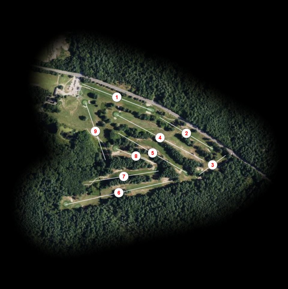 Coventry Pines Public Golf Course course overview
