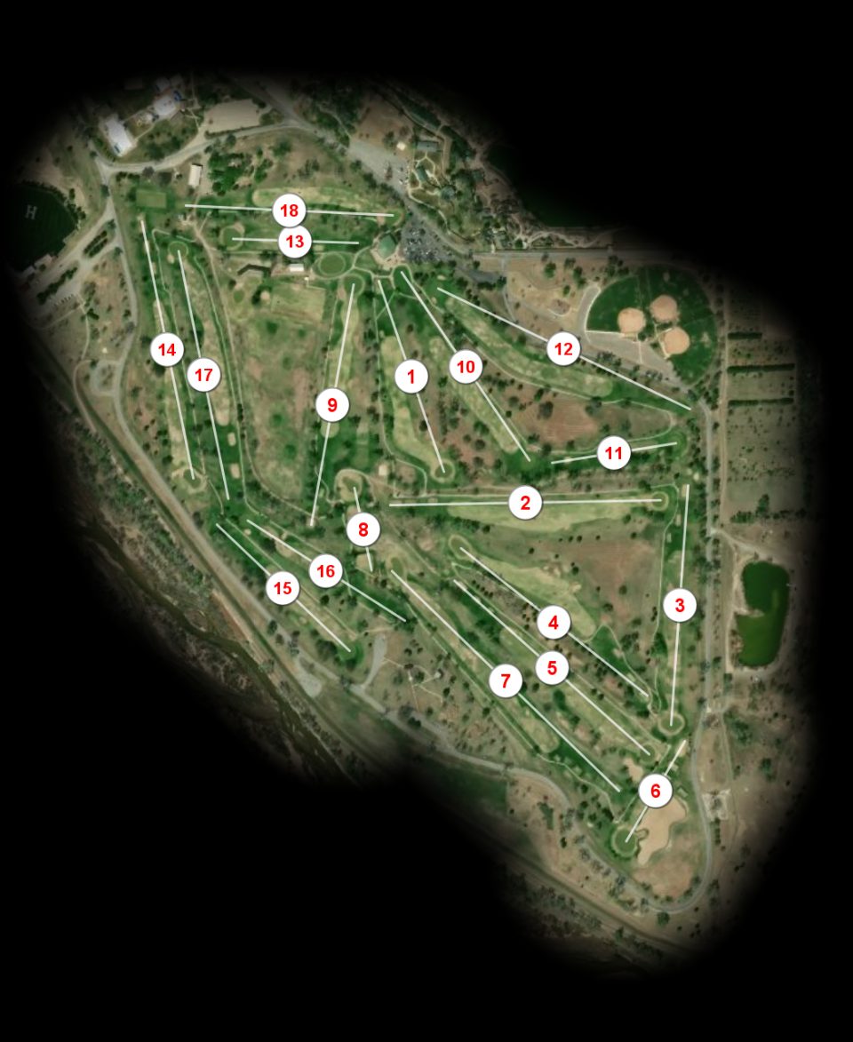 Carey Park Golf Course course overview