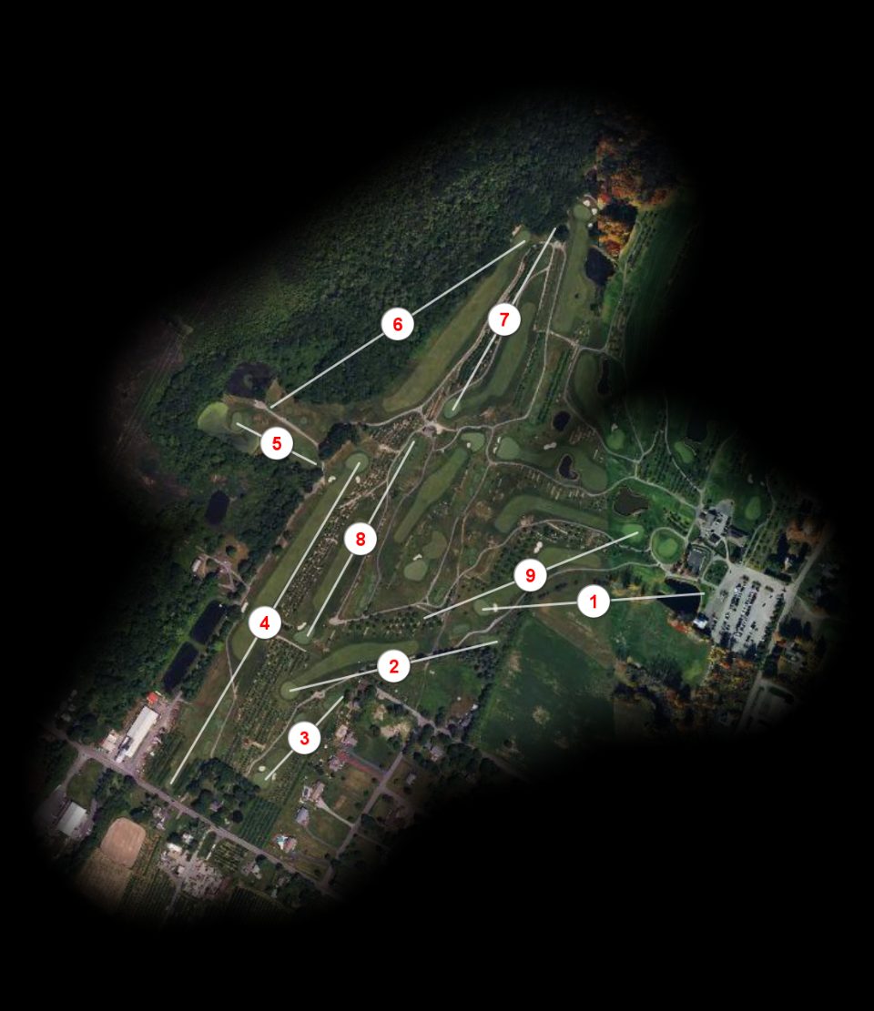 One nine at Apple Greens Golf Course