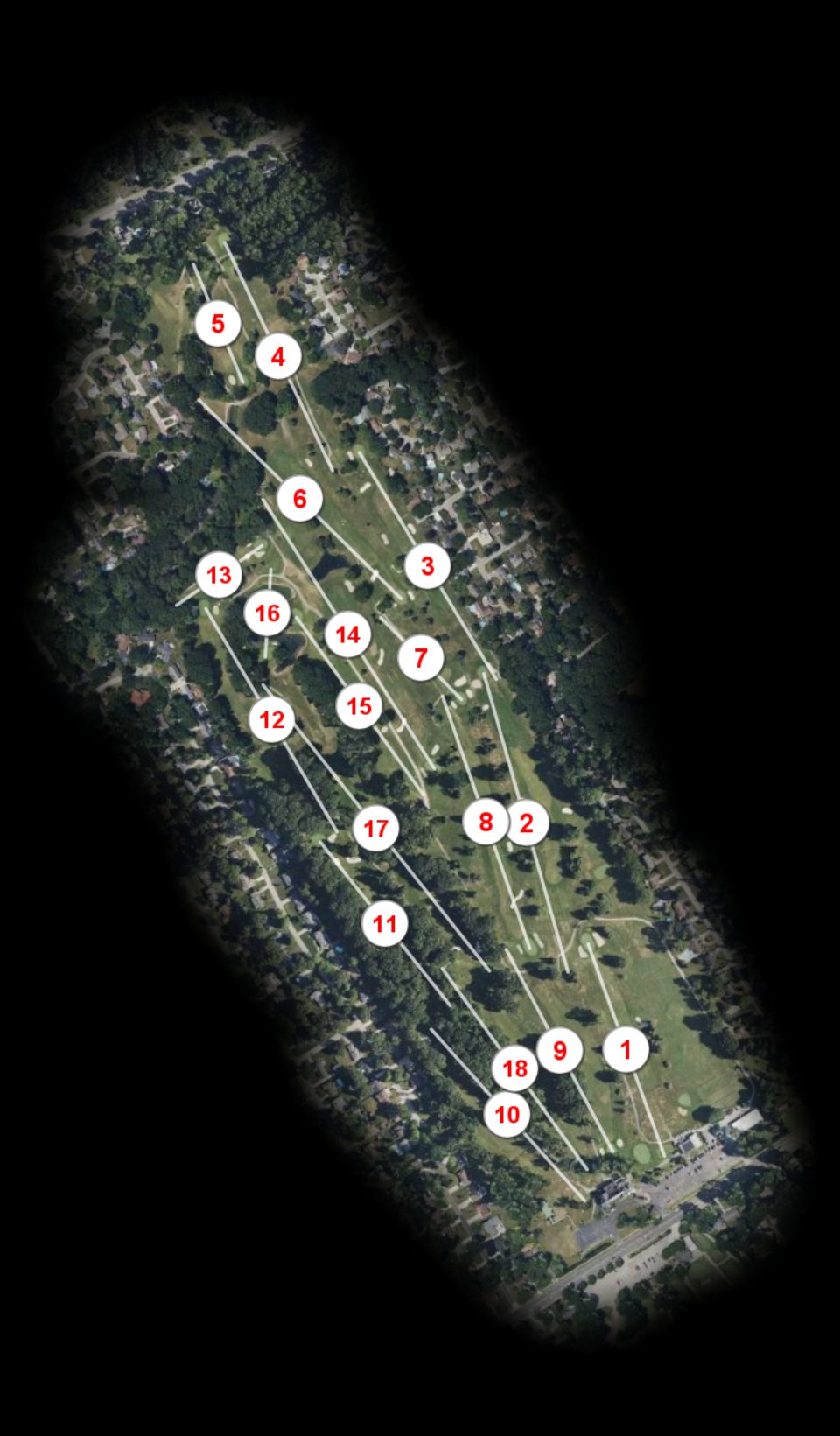 Heather Downs Country Club course overview