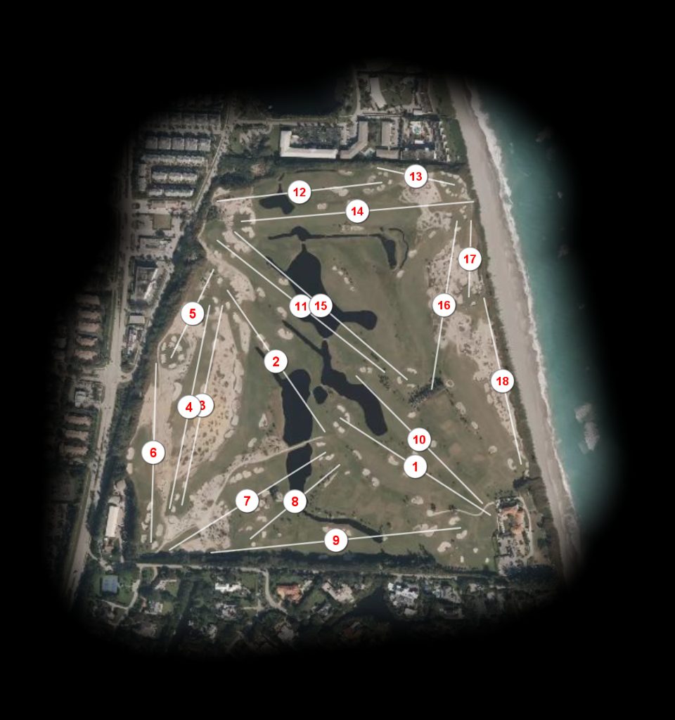 Seminole Golf Club course overview