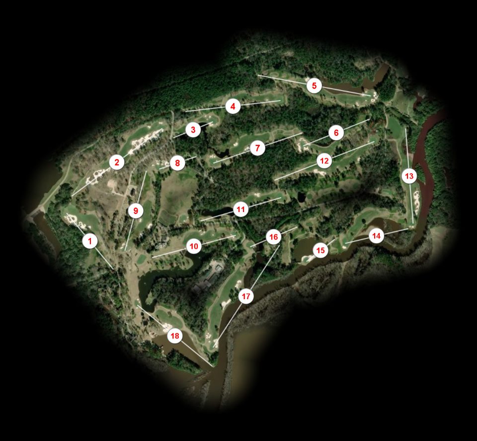 Whispering Pines Golf Club course overview
