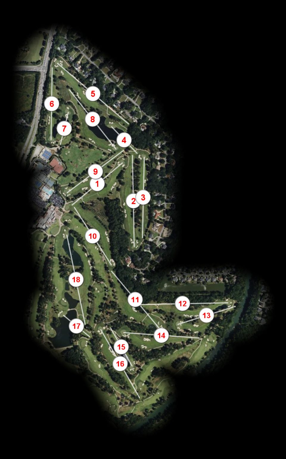Atlanta Athletic Club Highlands course overview